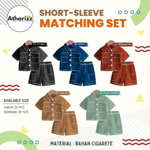 Short Sleeve Matching Set