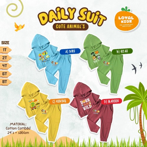 Daily Suit Cute Animals